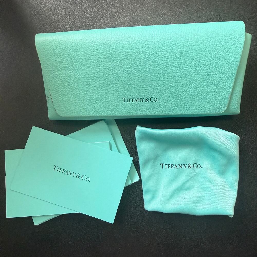 Tiffany and Co. Blue Eyeglasses Sunglasses Case